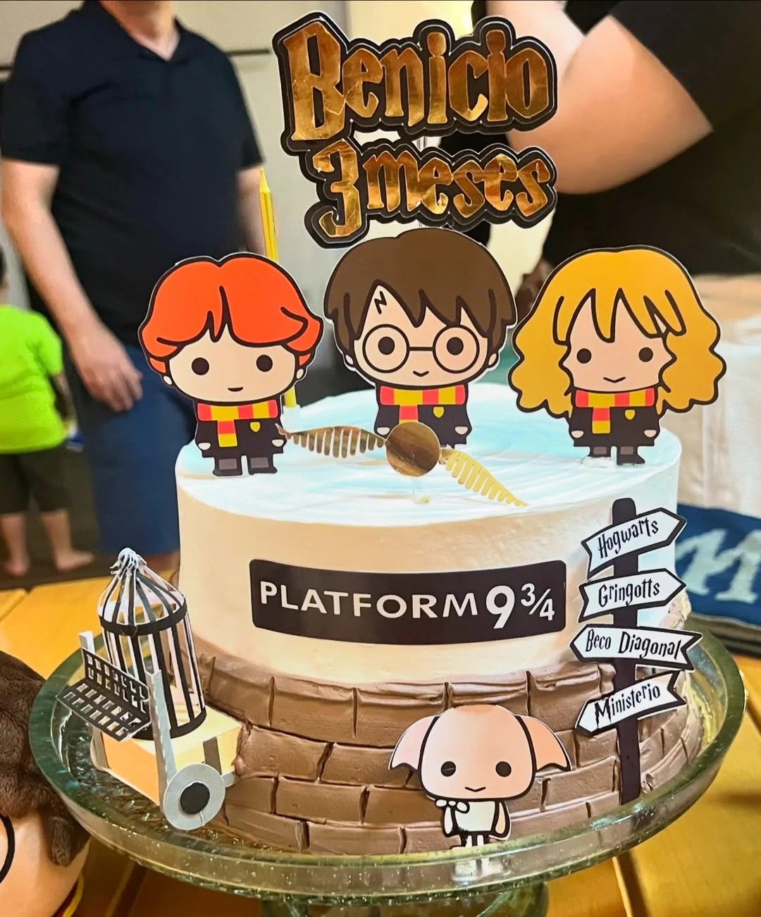 Bolo temático inspirado em Harry Potter